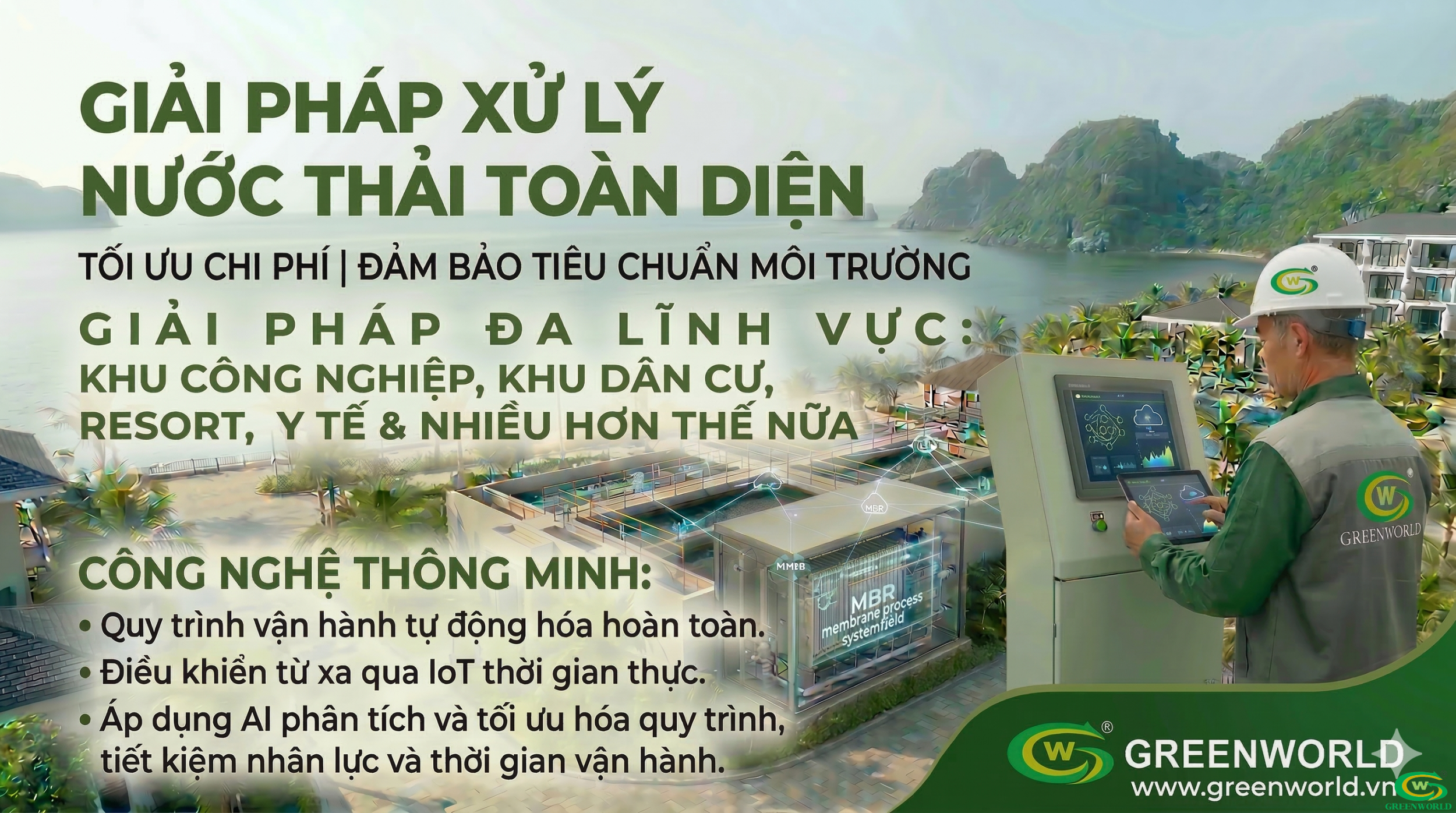 Xử lý nước thải thông minh