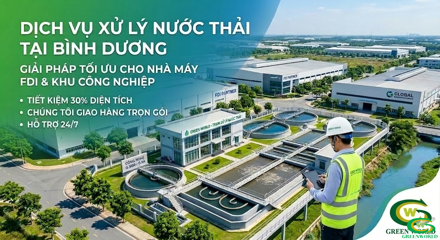 CÔNG TY XỬ LÝ NƯỚC THẢI TẠI BÌNH DƯƠNG
