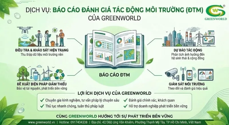 Báo cáo Đánh giá tác động môi trường (ĐTM)
