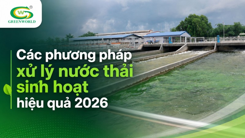 xử lý nước thải sinh hoạt