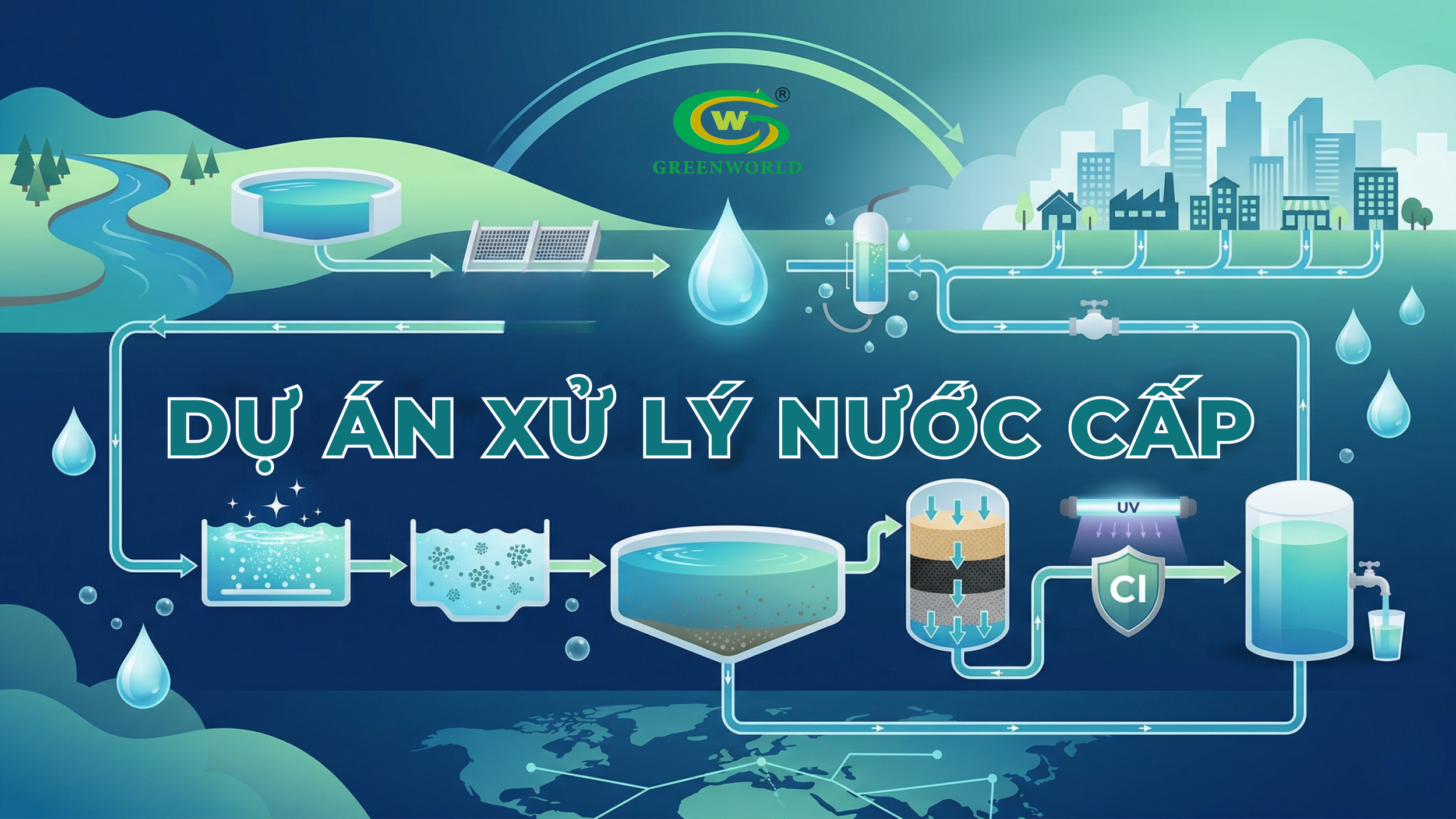 Dự án xử lý nước cấp