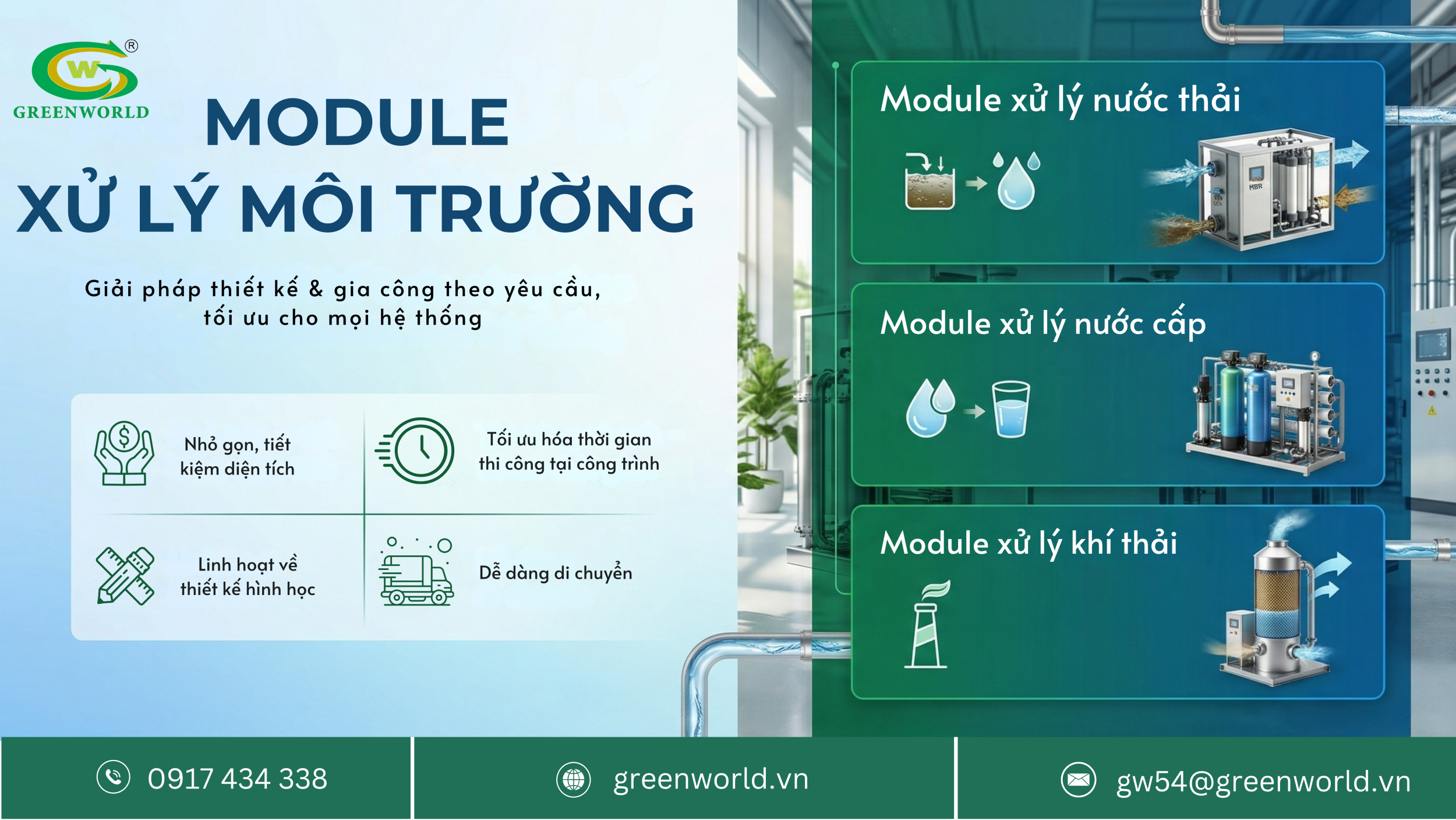 module xu ly moi truong
