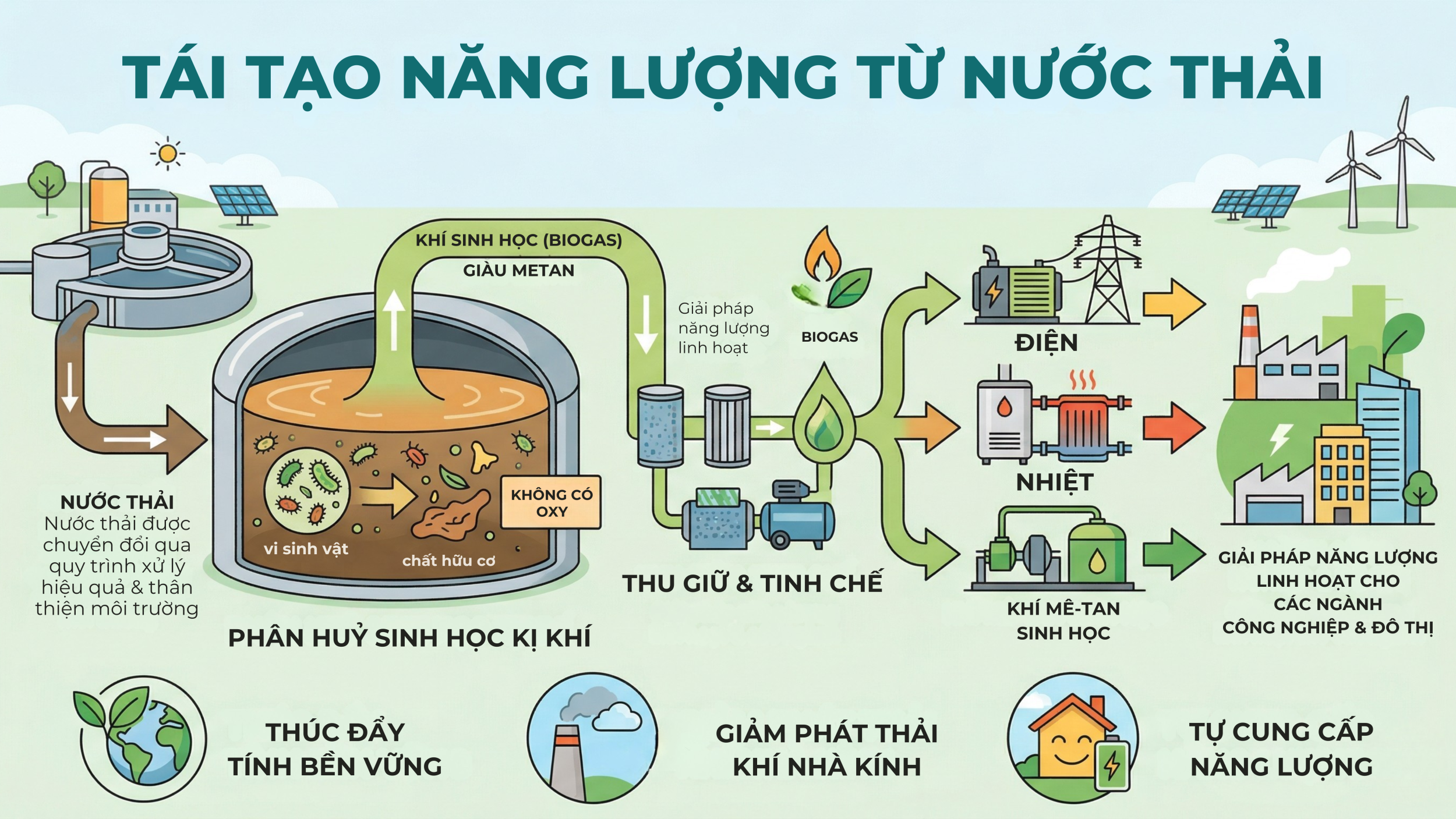 tai tao nang luong tu nuoc thai