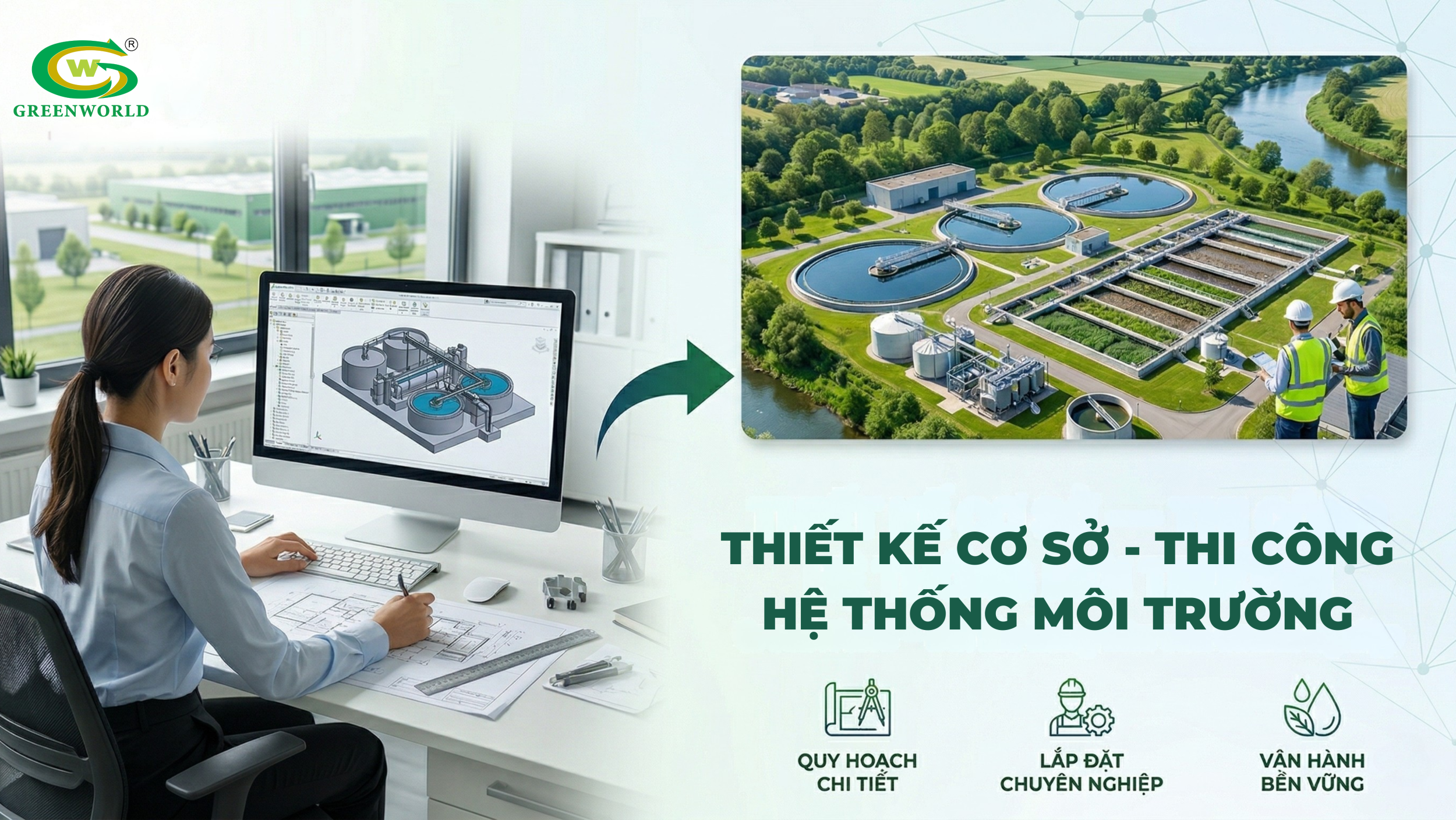 thiet ke co so thi cong he thong moi truong