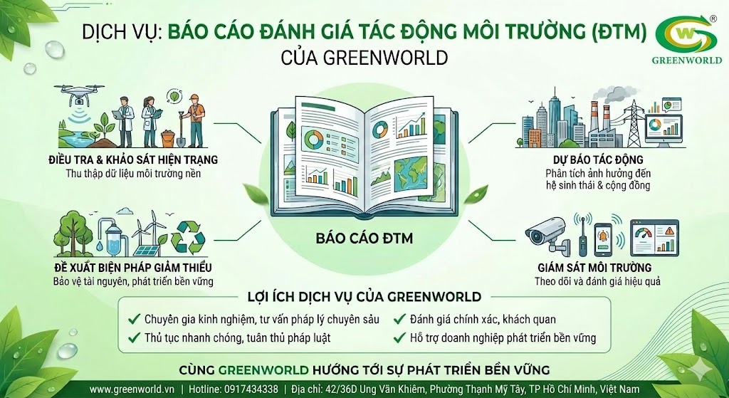 Báo cáo Đánh giá tác động môi trường (ĐTM)
